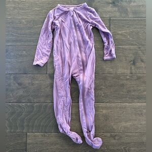 Kyte BABY 12-18 Month Zip Bamboo Onesie Purple